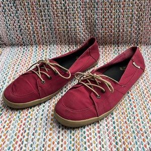 Vans Red Deck Shoes 11